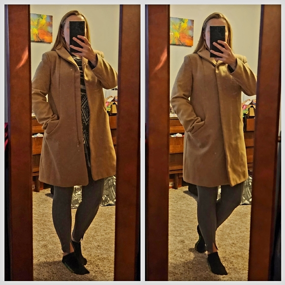 3/4 Length Winter Coat - Picture 7 of 8